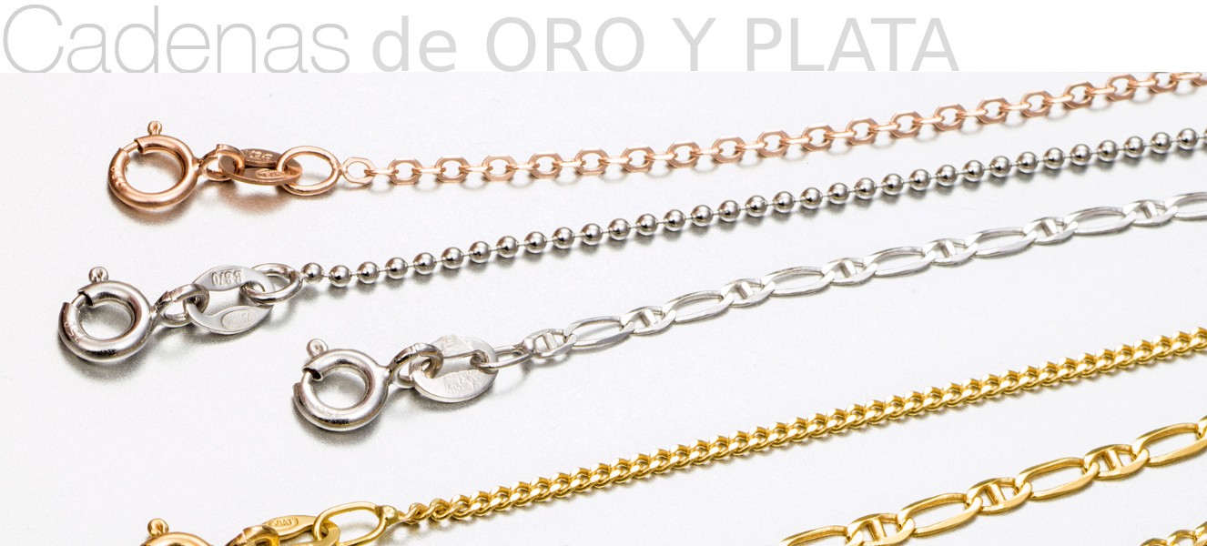 Cadenas de oro y plata Fornituras de Joyería, S.A.