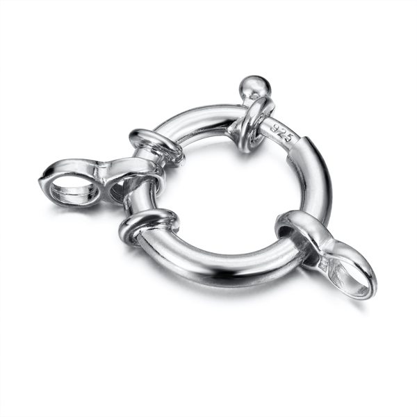Ref.: 40057 - With jump rings - Ext. 16 mm - Tube Ø 2.5 mm