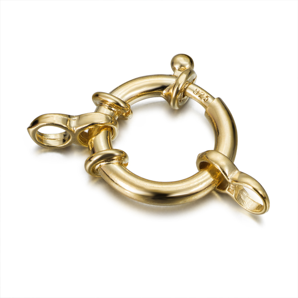 Ref.: 40567 - With jump rings - Ext. 16 mm - Tube Ø 2.5 mm