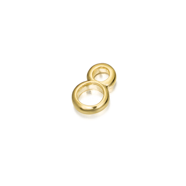 Ref.: 40715 - Gold plated half round 9.8 mm Hilo 2.2x1.8 mm