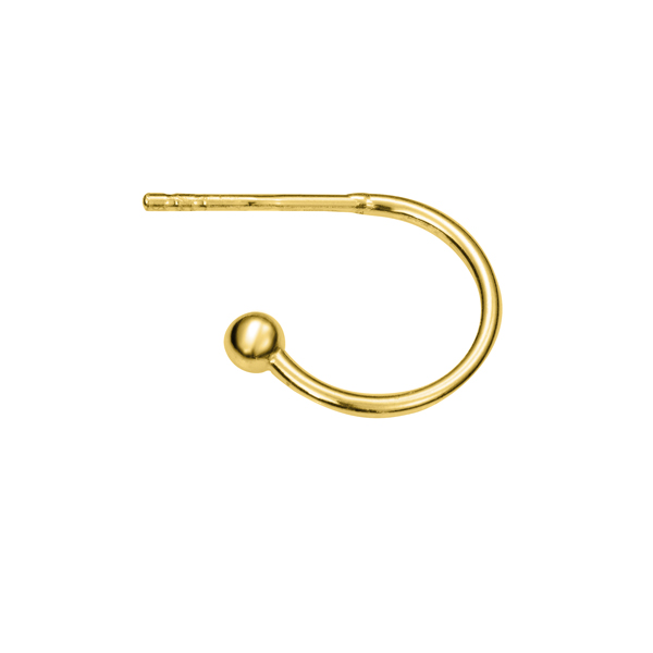 Ref.: 45280 - Ring 13 mm with ball and post