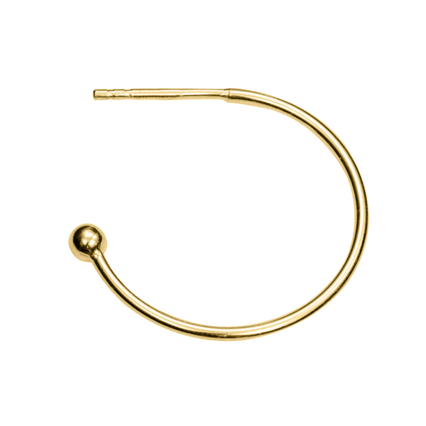 Ref.: 45284 - Ring 23 mm with ball and post