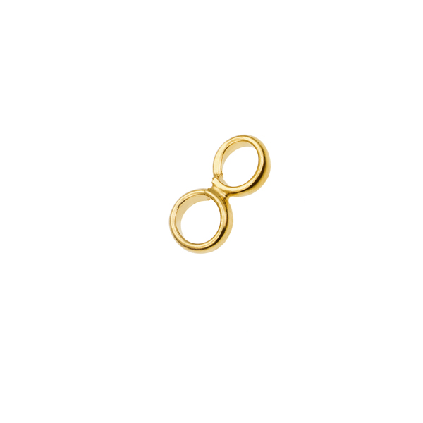 Doble anilla paralelo-Long. 9.7 mm-Hilo 0.8x1.3 mm