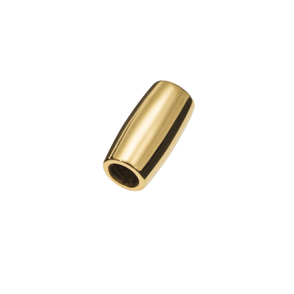 Ref.: 74404D - Gold plated - Length 12.8x6.6 mm - Int. 4.1 mm Ø