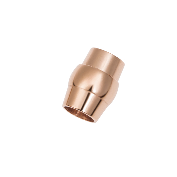 Ref.: 74416C - Rose gold plated - Length 12.4x9mm -Int 6.2mm Ø