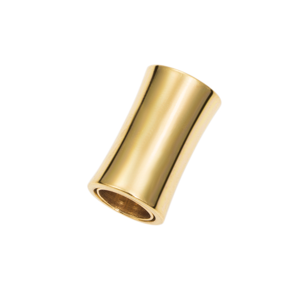 Ref.: 74426D - Gold plated - Length 15 x 9 mm - Int. 6.2 mm Ø