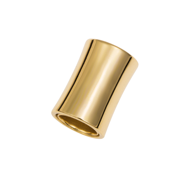Ref.: 74427D - Gold plated - Length 15 x 10.2 mm - Int. 7.2 mm Ø