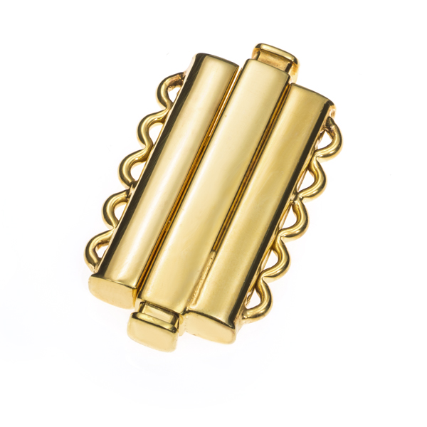 Ref.: 76112 - Multiple rows push button 28 x 12 mm Gold Plated