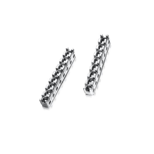 Ref.: 87720.036B - 3 points 16 stones. Int. 2.0 mm - L. 18.0 mm