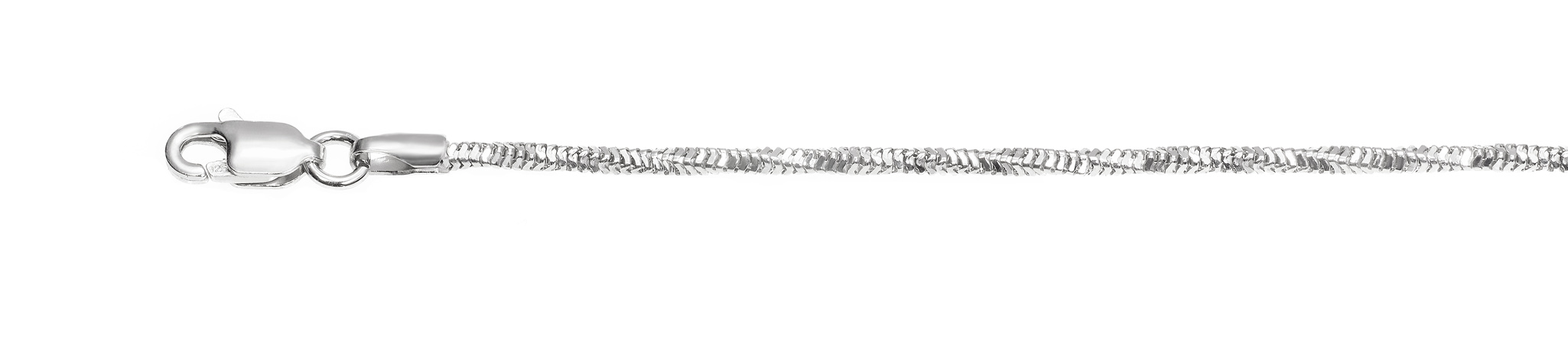 Ref.: 90714 - Diamond cut twisted snake - Wide 1.4