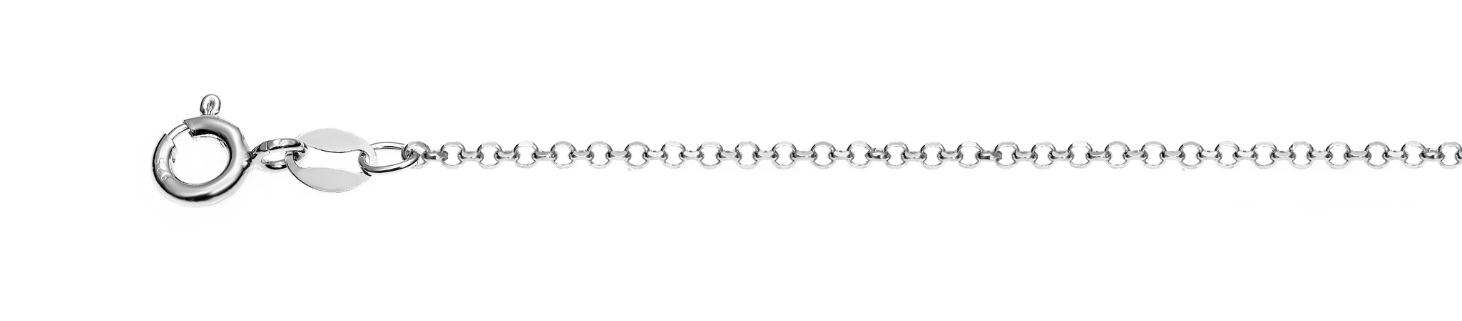 Cadenas de plata  - Rolo diamantada - Ancho 2.0 - Ref. 94127.60
