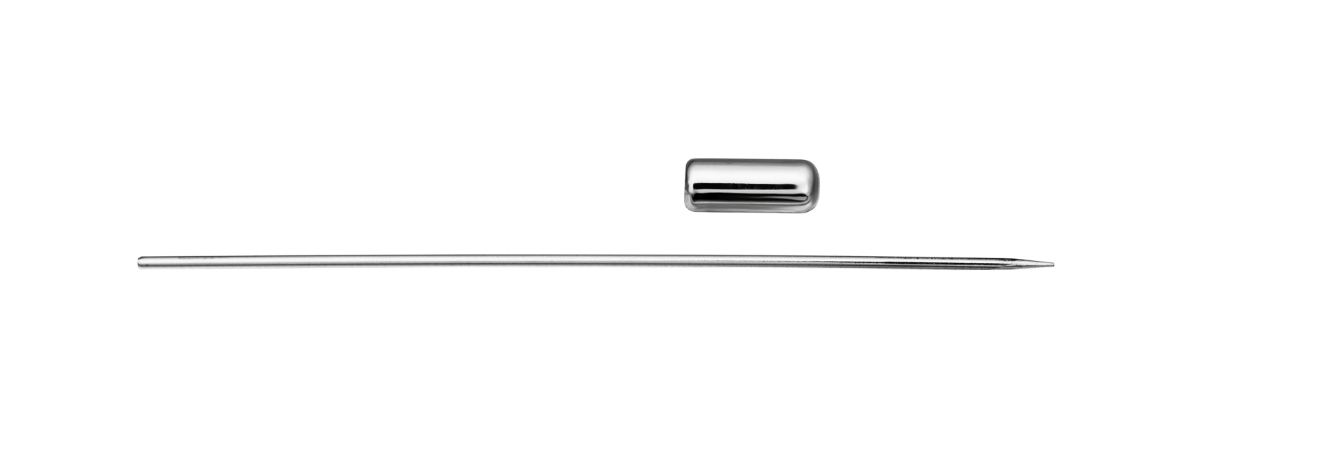 Pincho Long. 70 mm - Hilo 1 mm Ø - Tapón 10 x 4 mm